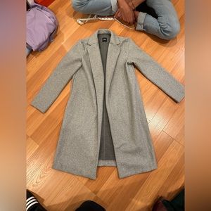 Zara grey longline jacket